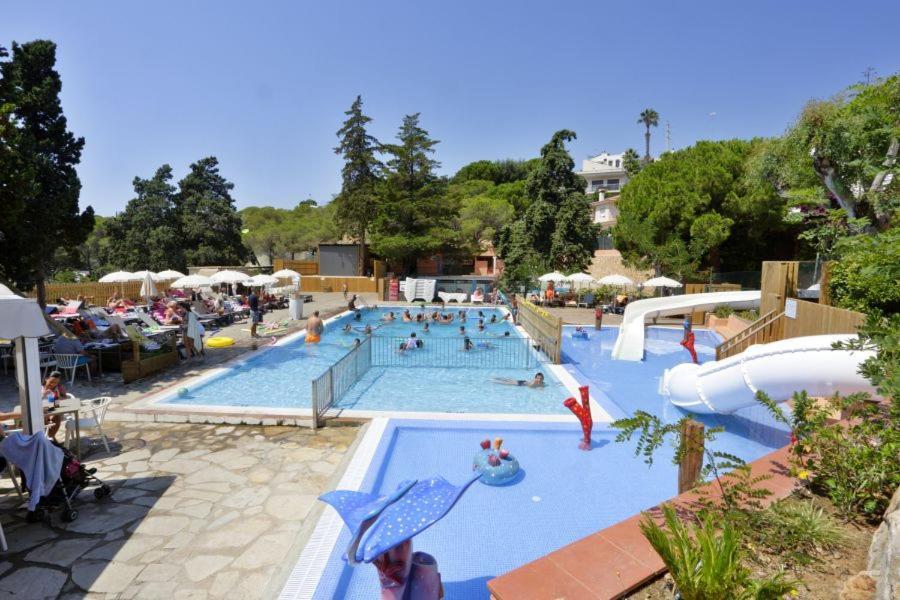 Camping Senia Cala Canyelles Hotel Lloret de Mar Luaran gambar