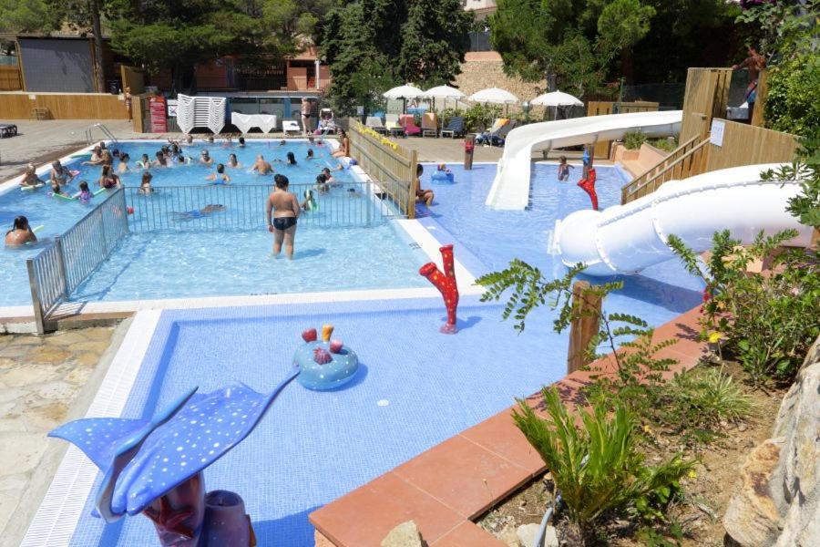 Camping Senia Cala Canyelles Hotel Lloret de Mar Luaran gambar