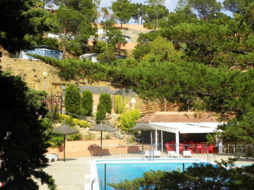 Camping Senia Cala Canyelles Hotel Lloret de Mar Luaran gambar